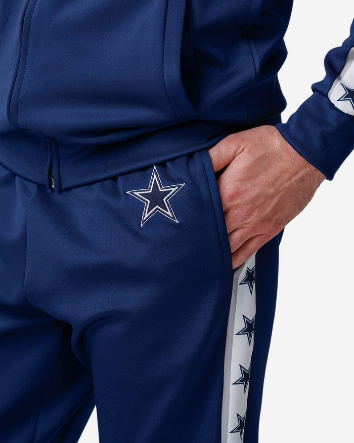 Dallas Cowboys Stripe Logo Track Pants FOCO - FOCO.com