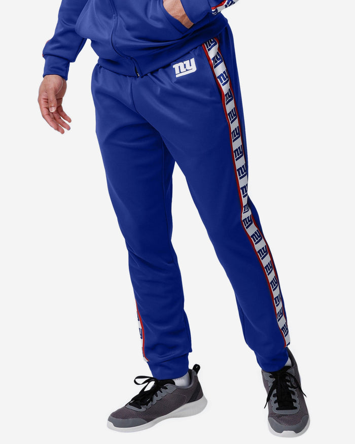 New York Giants Stripe Logo Track Pants FOCO S - FOCO.com