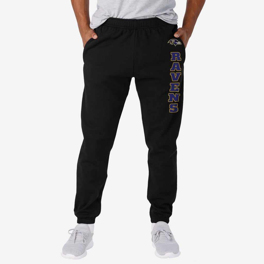 Baltimore Ravens Team Color Sweatpants FOCO S - FOCO.com