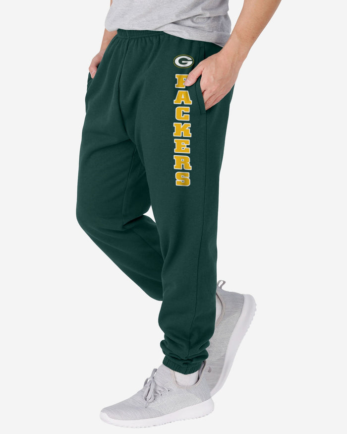 Green Bay Packers Team Color Sweatpants FOCO S - FOCO.com