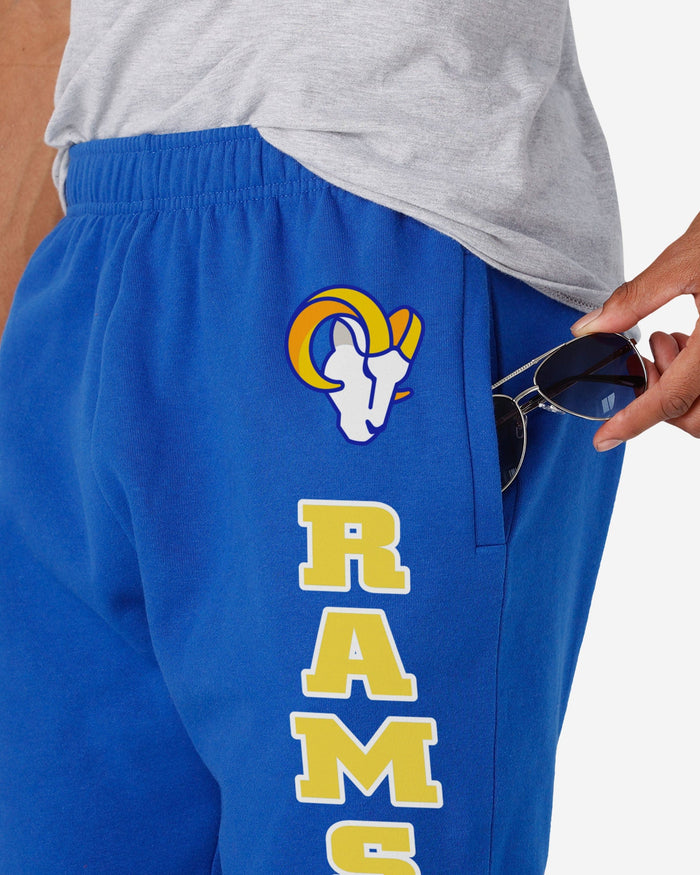 Los Angeles Rams Team Color Sweatpants FOCO - FOCO.com