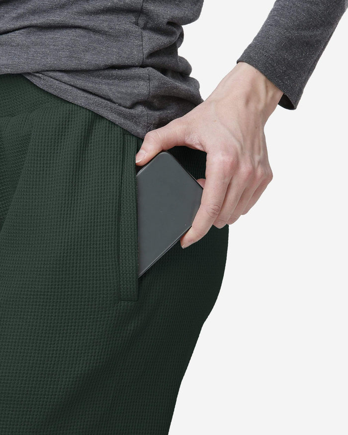 Michigan State Spartans Womens Waffle Lounge Pants FOCO - FOCO.com