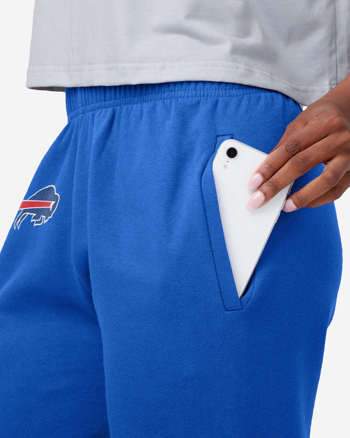Buffalo Bills Womens Script Wordmark Team Color Sweatpants FOCO - FOCO.com
