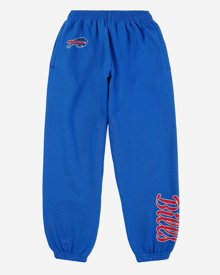 Buffalo Bills Womens Script Wordmark Team Color Sweatpants FOCO - FOCO.com