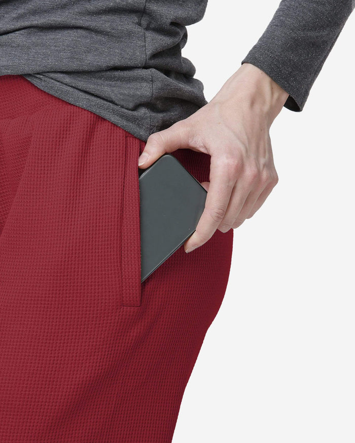 Arizona Cardinals Womens Waffle Lounge Pants FOCO - FOCO.com