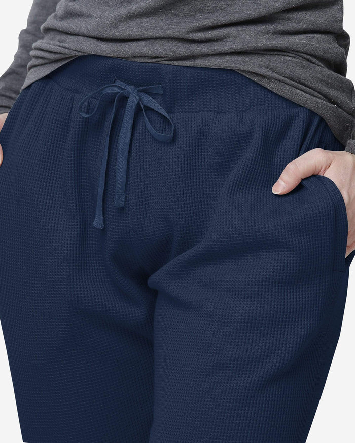 Los Angeles Rams Womens Waffle Lounge Pants FOCO - FOCO.com
