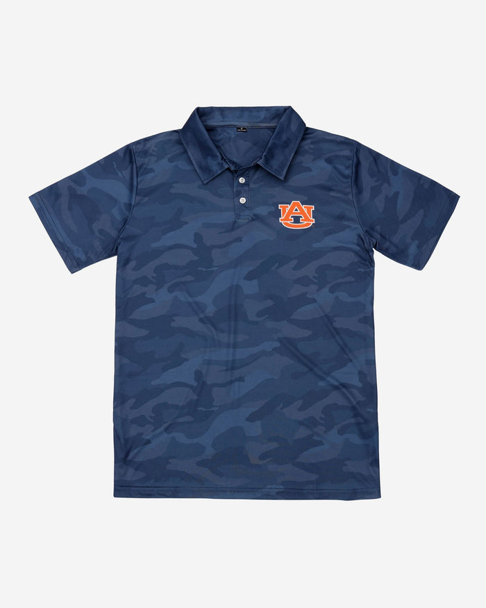 Auburn Tigers Color Camo Polyester Polo FOCO - FOCO.com