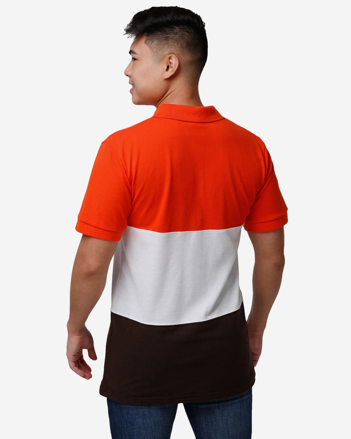 Cleveland Browns Rugby Scrum Polo FOCO - FOCO.com