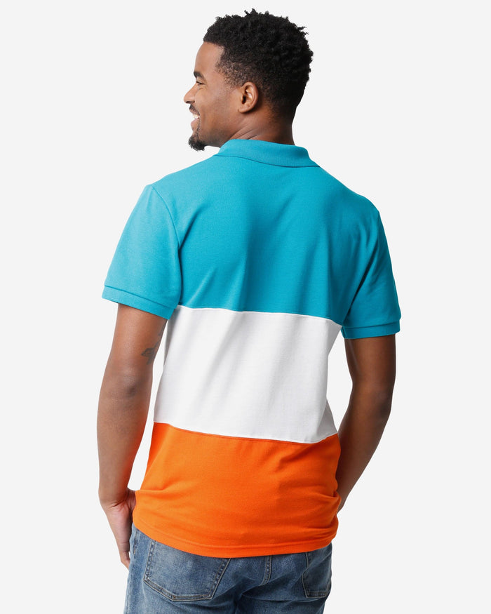 Miami Dolphins Rugby Scrum Polo FOCO - FOCO.com