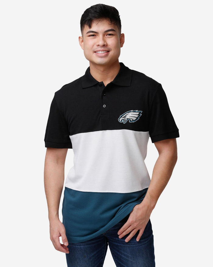 Philadelphia Eagles Rugby Scrum Polo FOCO S - FOCO.com