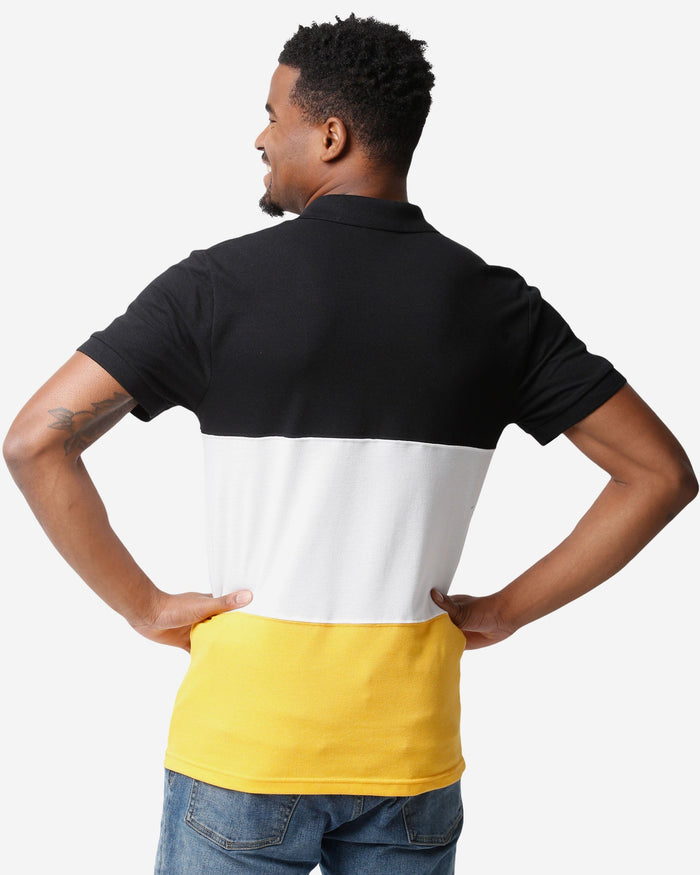 Pittsburgh Steelers Rugby Scrum Polo FOCO - FOCO.com