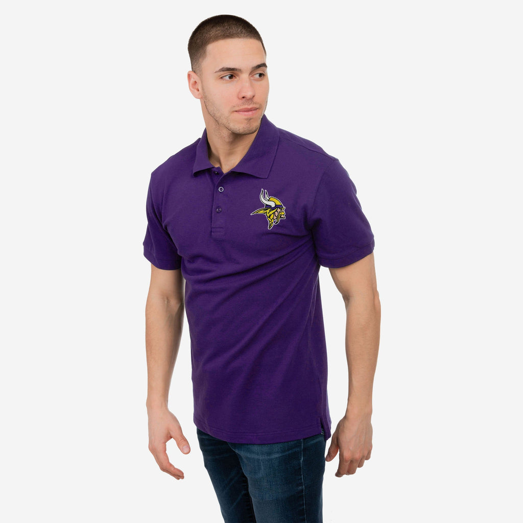 Minnesota Vikings Casual Color Polo FOCO S - FOCO.com