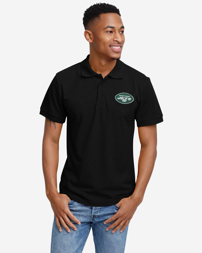 New York Jets Casual Color Polo FOCO S - FOCO.com