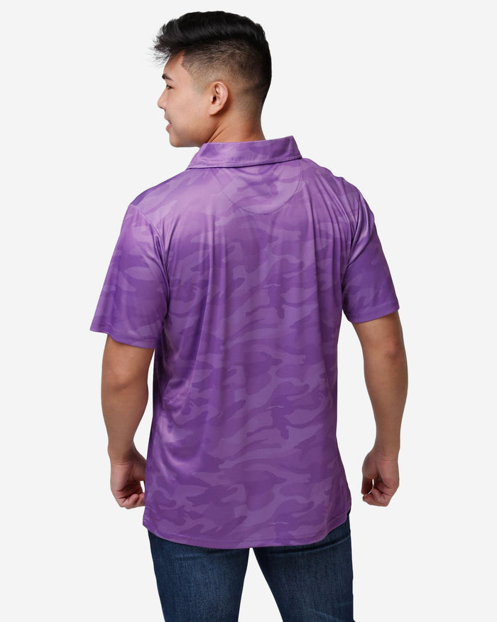 Minnesota Vikings Color Camo Polyester Polo FOCO - FOCO.com