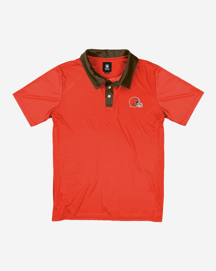Cleveland Browns Nightcap Polyester Polo FOCO - FOCO.com