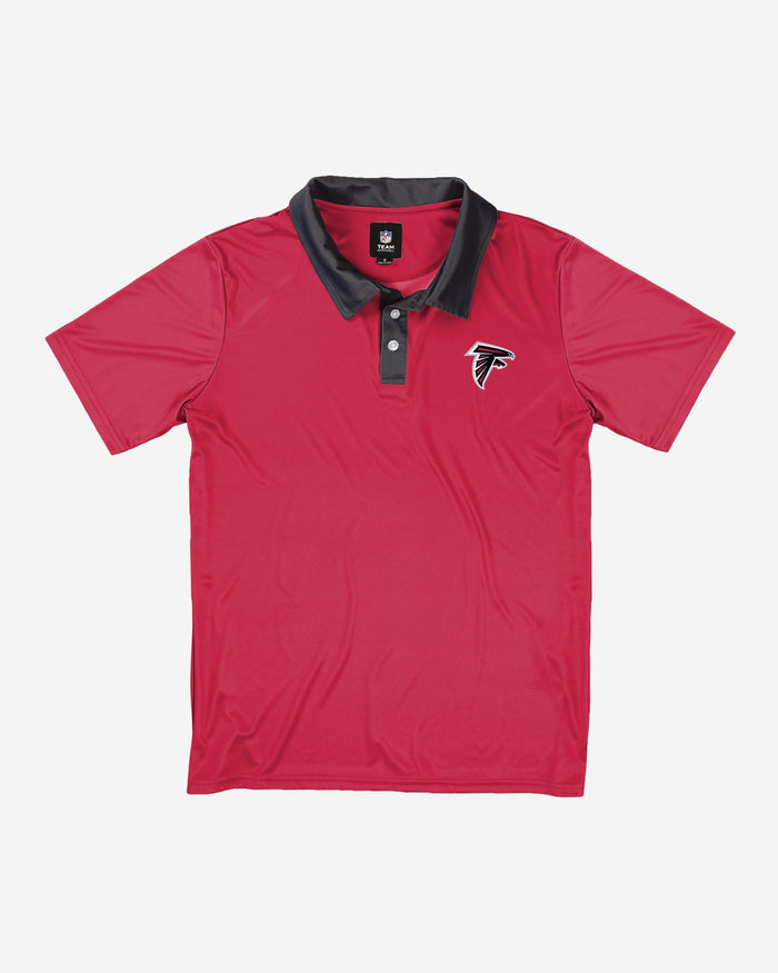 Atlanta Falcons Workday Warrior Polyester Polo FOCO - FOCO.com