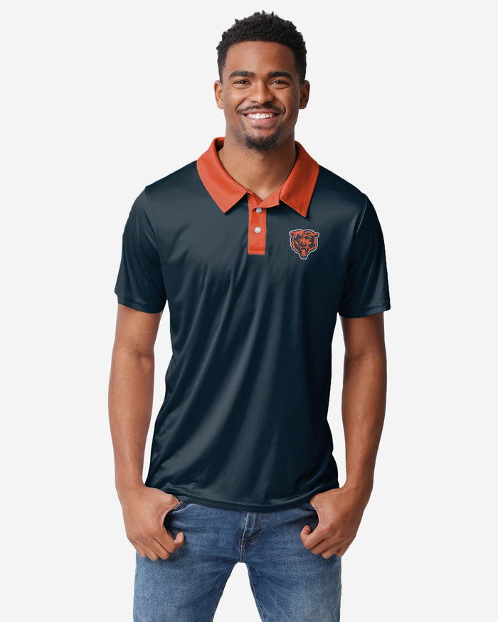 Chicago Bears Workday Warrior Polyester Polo FOCO S - FOCO.com