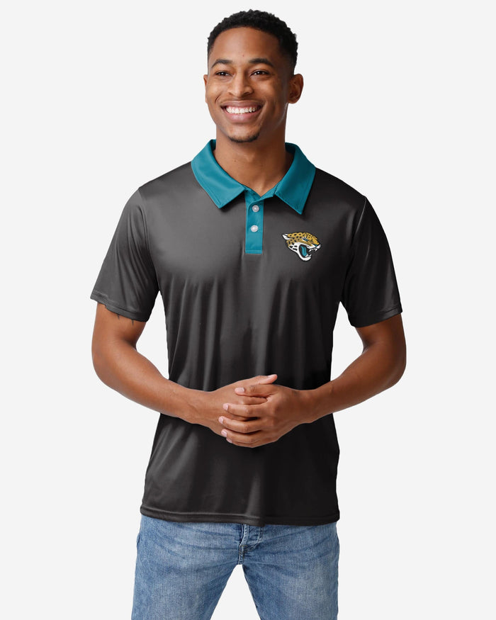 Jacksonville Jaguars Workday Warrior Polyester Polo FOCO S - FOCO.com