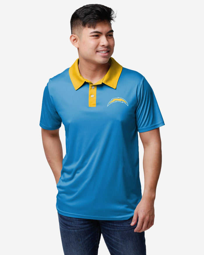Los Angeles Chargers Workday Warrior Polyester Polo FOCO S - FOCO.com