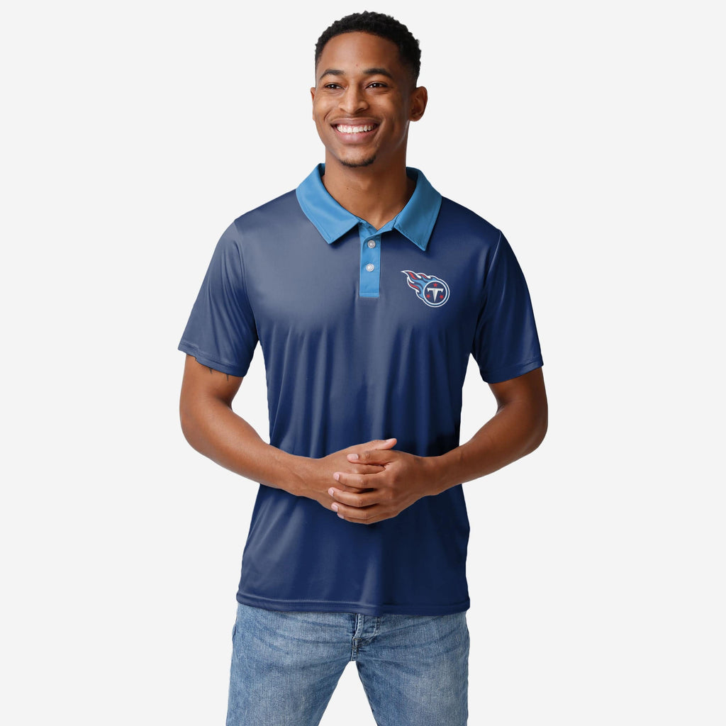 Tennessee Titans Workday Warrior Polyester Polo FOCO S - FOCO.com