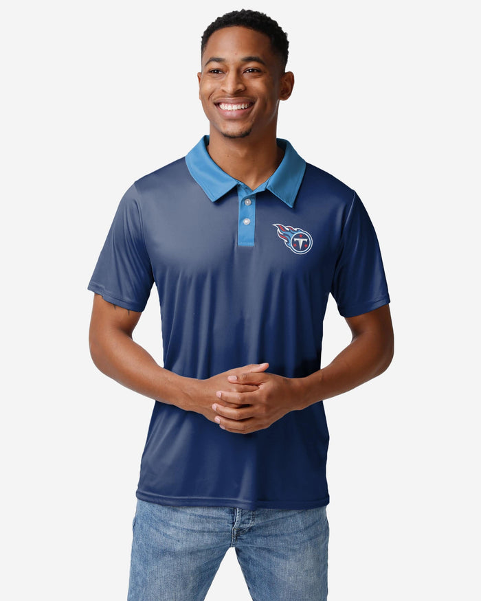 Tennessee Titans Workday Warrior Polyester Polo FOCO S - FOCO.com