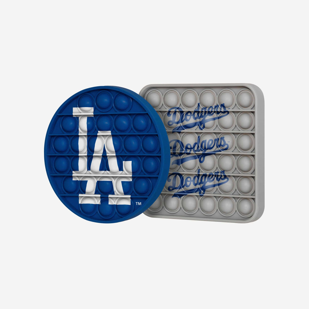 Los Angeles Dodgers 2 Pack Ball & Square Push-Itz Fidget FOCO - FOCO.com
