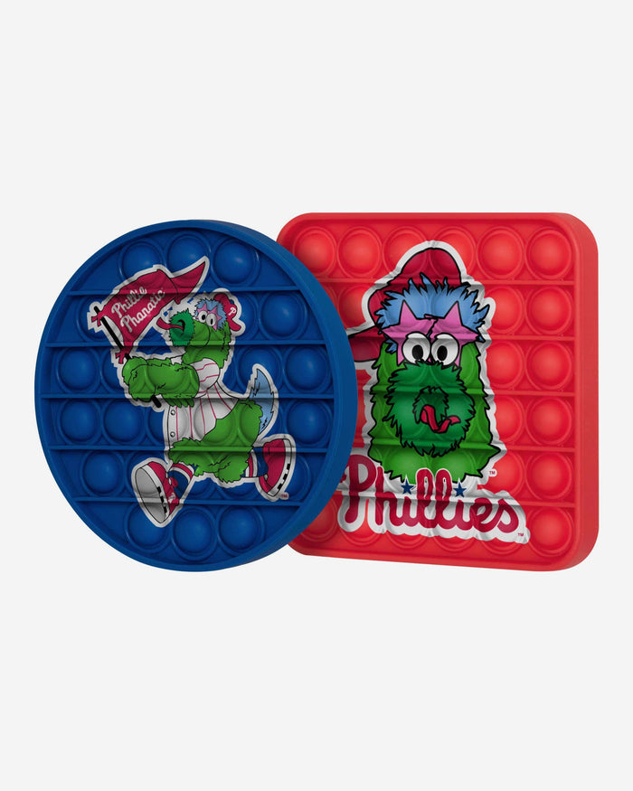 Phillie Phanatic Philadelphia Phillies 2 Pack Push-Itz Fidget FOCO - FOCO.com