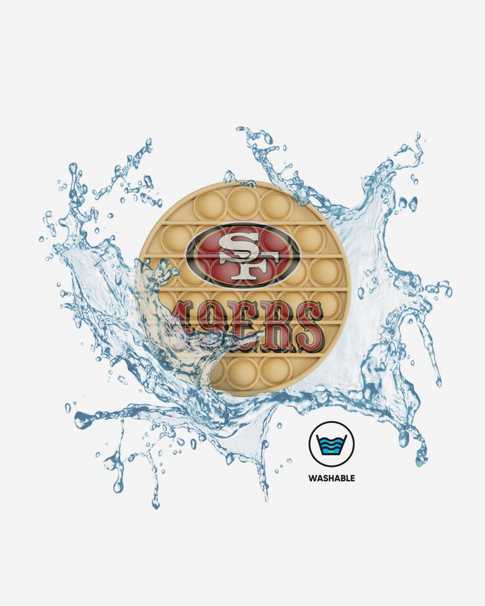 San Francisco 49ers 2 Pack Helmet & Circle Push-Itz Fidget FOCO - FOCO.com