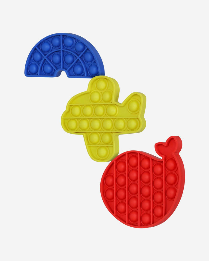 Ocean Life 3 Pack Push-Itz Fidget FOCO - FOCO.com