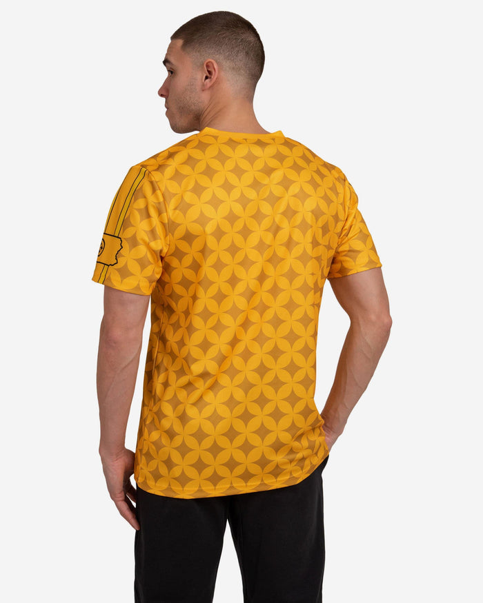 Pittsburgh Steelers Short Sleeve Soccer Style Jersey FOCO - FOCO.com