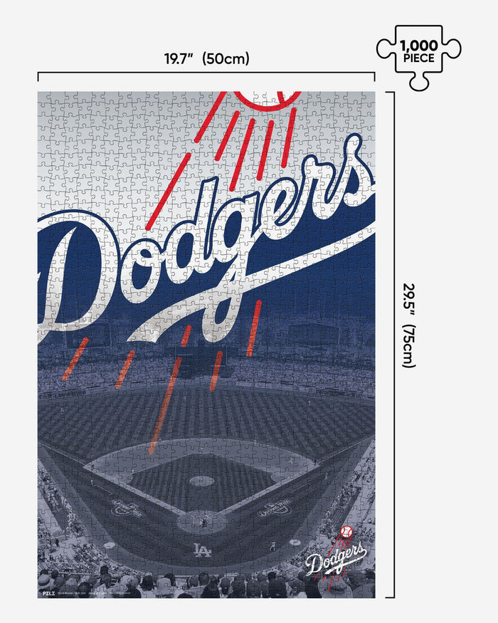 Los Angeles Dodgers Dodger Stadium 1000 Piece Jigsaw Puzzle PZLZ FOCO - FOCO.com