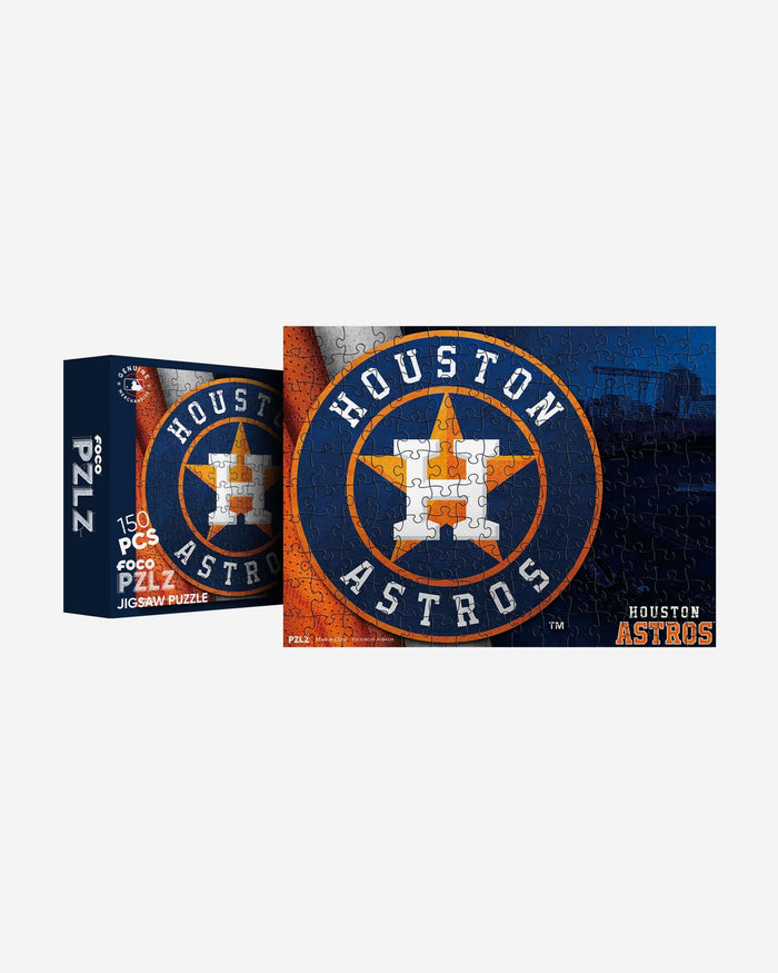 Houston Astros Team Logo 150 Piece Jigsaw Puzzle PZLZ FOCO - FOCO.com