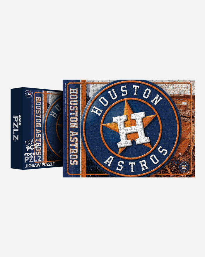 Houston Astros Big Logo 500 Piece Jigsaw Puzzle PZLZ FOCO - FOCO.com