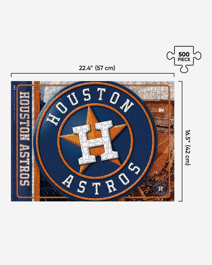 Houston Astros Big Logo 500 Piece Jigsaw Puzzle PZLZ FOCO - FOCO.com