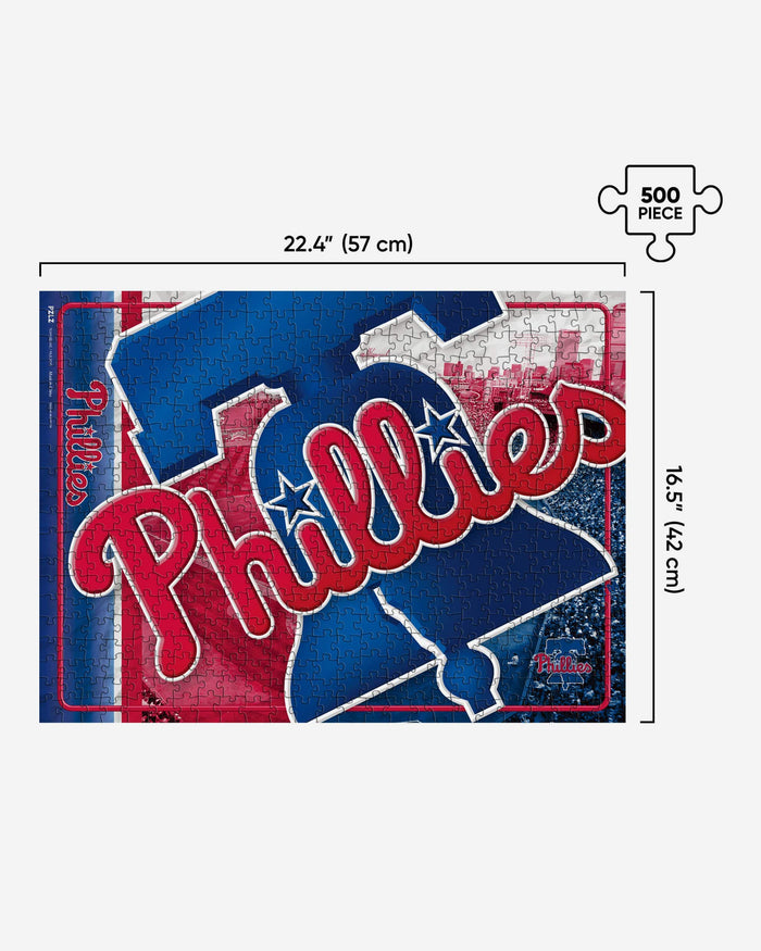 Philadelphia Phillies Big Logo 500 Piece Jigsaw Puzzle PZLZ FOCO - FOCO.com