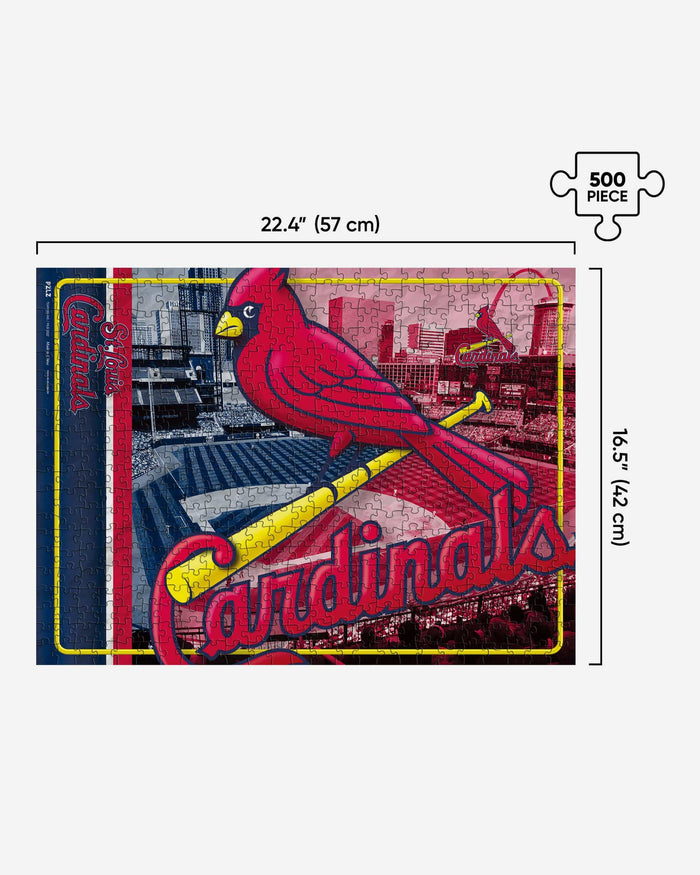 St Louis Cardinals Big Logo 500 Piece Jigsaw Puzzle PZLZ FOCO - FOCO.com