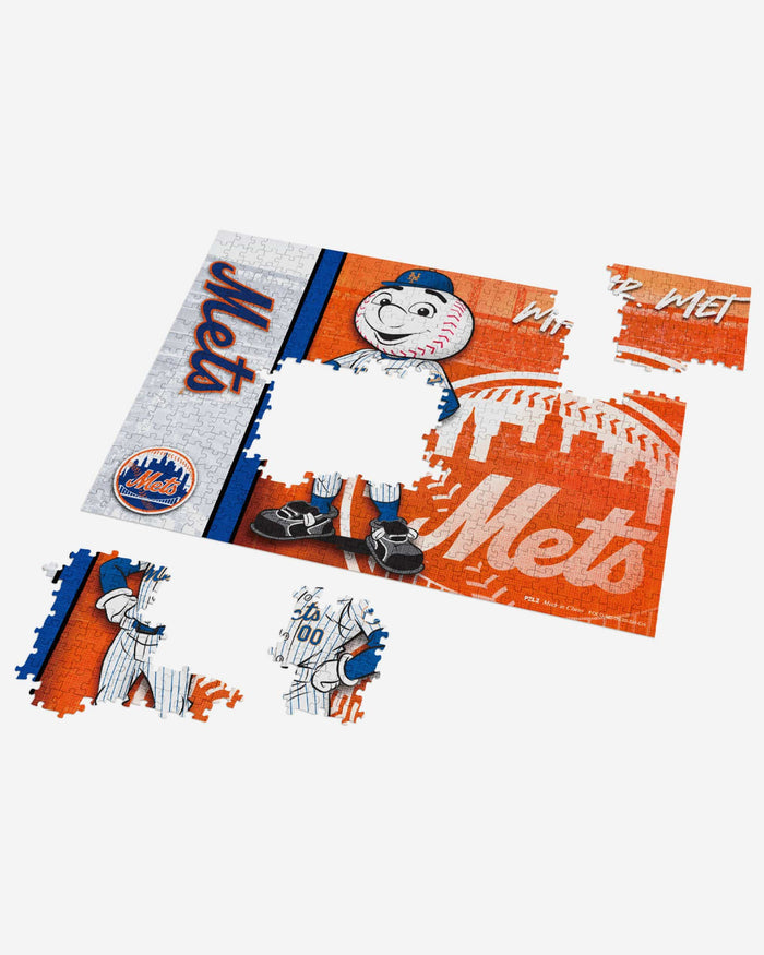 Mr Met New York Mets Mascot 500 Piece Jigsaw Puzzle PZLZ FOCO - FOCO.com