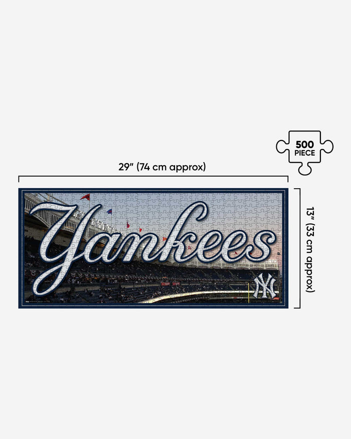 New York Yankees Yankee Stadium 500 Piece Stadiumscape Jigsaw Puzzle PZLZ FOCO - FOCO.com