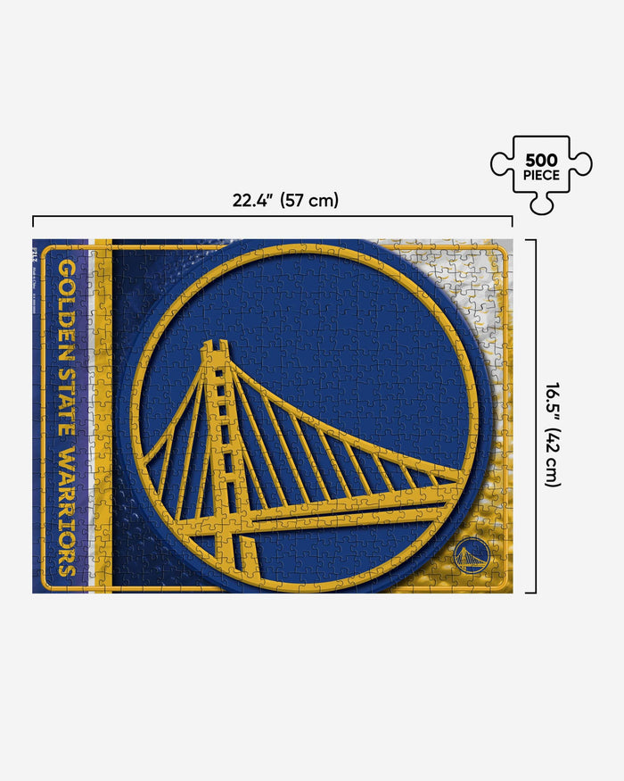 Golden State Warriors Big Logo 500 Piece Jigsaw Puzzle PZLZ FOCO - FOCO.com
