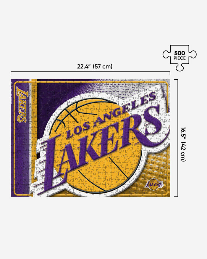 Los Angeles Lakers Big Logo 500 Piece Jigsaw Puzzle PZLZ FOCO - FOCO.com