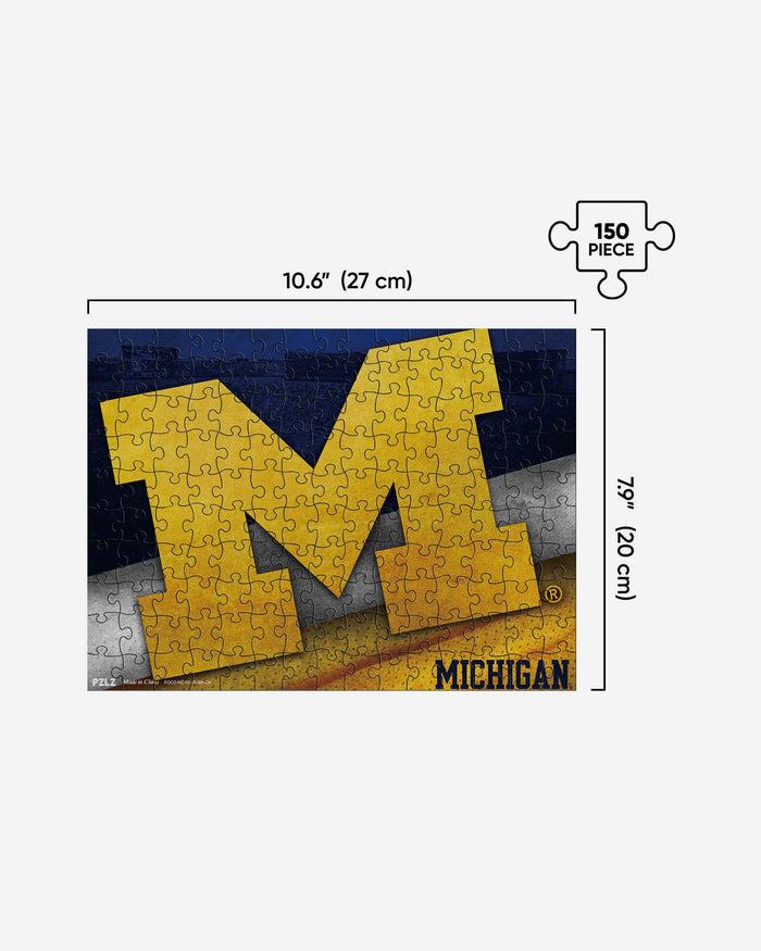 Michigan Wolverines Team Logo 150 Piece Jigsaw Puzzle PZLZ FOCO - FOCO.com