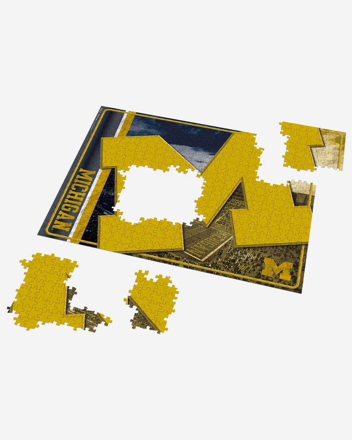 Michigan Wolverines Big Logo 500 Piece Jigsaw Puzzle PZLZ FOCO - FOCO.com
