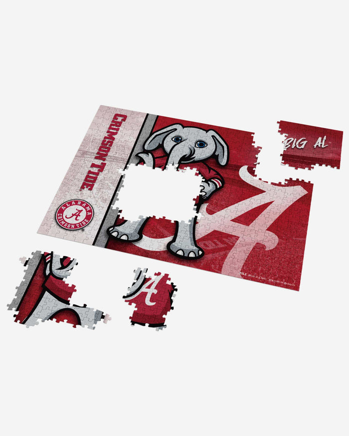Big Al Alabama Crimson Tide Mascot 500 Piece Jigsaw Puzzle PZLZ FOCO - FOCO.com