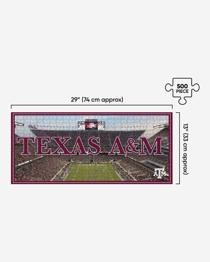 Texas A&M Aggies Kyle Field 500 Piece Stadiumscape Jigsaw Puzzle PZLZ FOCO - FOCO.com