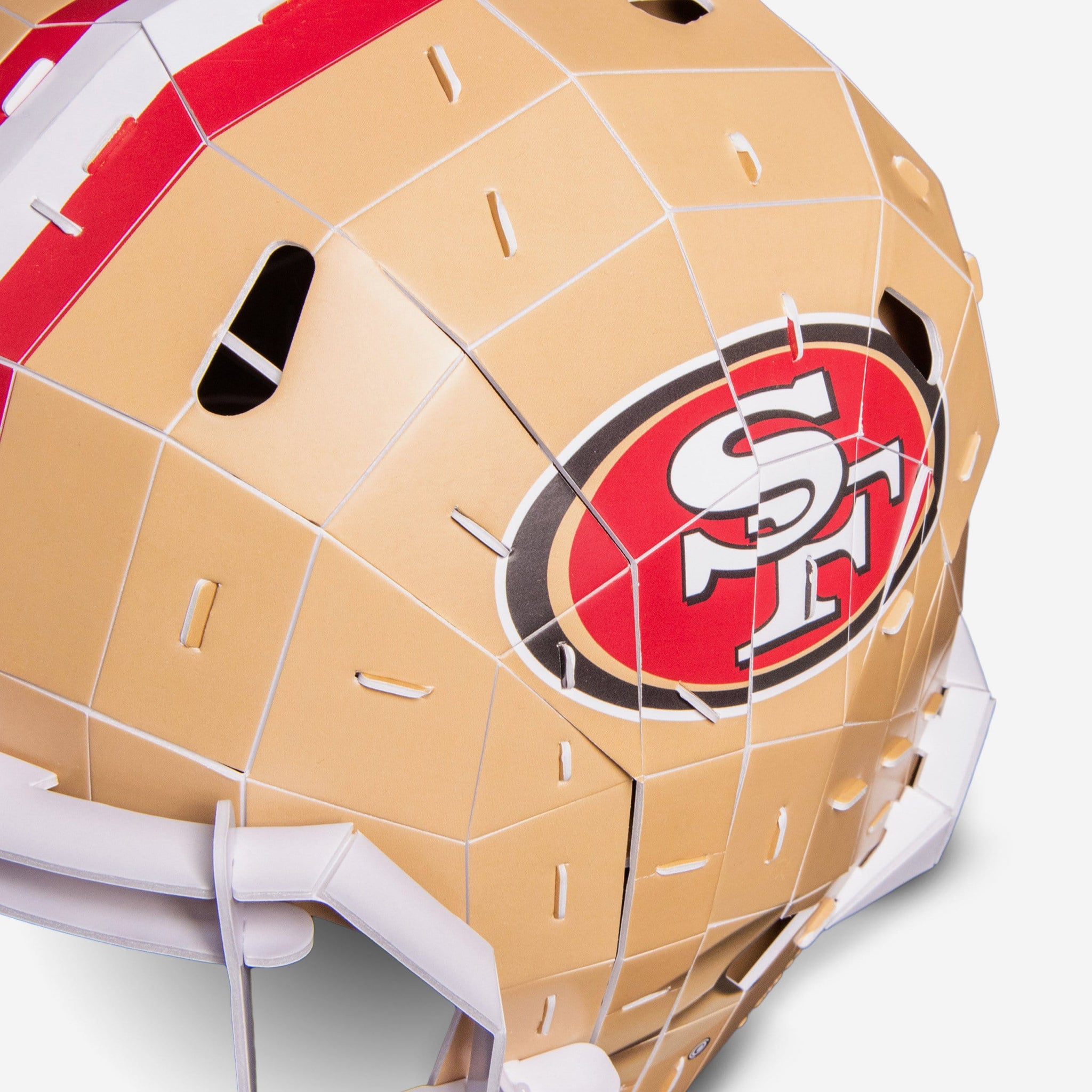 3d football helmet raiders 49ers niners San Francisco 49ers PZLZ Helmet FOCO