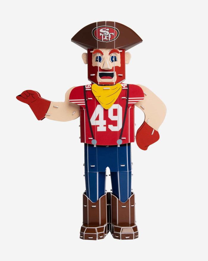 Sourdough Sam San Francisco 49ers PZLZ Mascot FOCO - FOCO.com