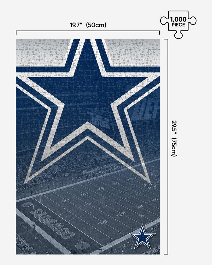 Dallas Cowboys AT&T Stadium 1000 Piece Jigsaw Puzzle PZLZ FOCO - FOCO.com