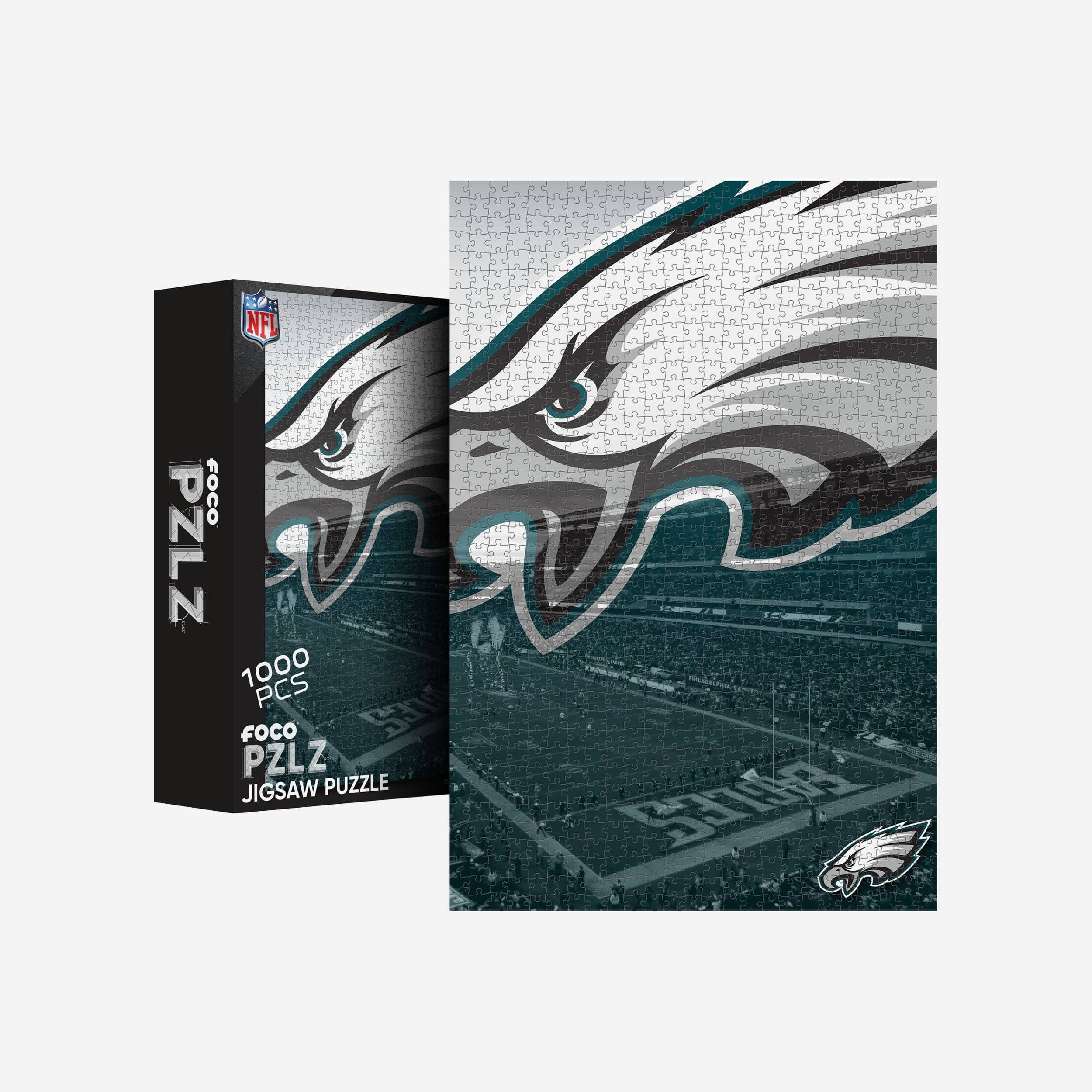 Philadelphia eagles lincoln financial field stadium 1000 piece jigsaw  puzzle pzlz