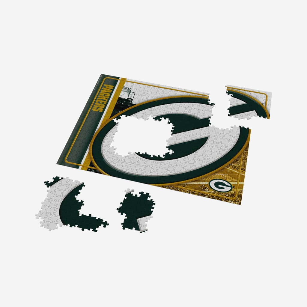 Green Bay Packers Big Logo 500 Piece Jigsaw Puzzle PZLZ