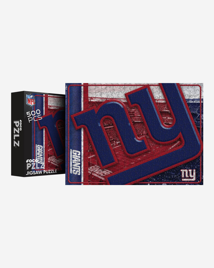 New York Giants Big Logo 500 Piece Jigsaw Puzzle PZLZ FOCO - FOCO.com